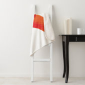 オレンジ色の赤いケシの蝶あなたの名前 シェルパブランケット (インサイチュ)