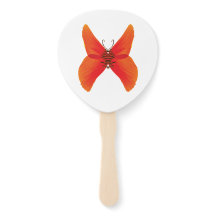 オレンジ色の赤いケシの蝶あなたの名前