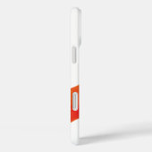 オレンジ色の赤いケシの蝶あなたの名前 Case-Mate iPhoneケース (裏面 / 右)