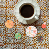 オレンジ色の野生の花の感謝祭秋 コンフェッティ