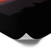 オレンジ色の雰囲気 ポスター (角)