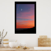 オレンジ色の雰囲気 ポスター (キッチン)