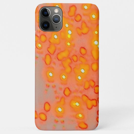 オレンジ色の電話カバー Case-Mate iPhoneケース (裏面)
