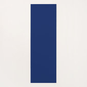 オレンジ色の青いクリーム色のパラレログラム ヨガマット (裏面)