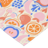 オレンジ色の青果物野菜 テーブルクロス (アングル)