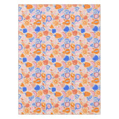 オレンジ色の青果物野菜 テーブルクロス (正面)