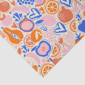 オレンジ色の青果物野菜 薄葉紙 (詳細)