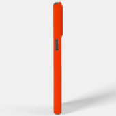 オレンジ色の韓国の指の愛ハートサインライトスキン Case-Mate iPhoneケース (裏面 / 右)