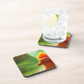 オレンジ色の髪 コースター (右側)