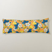 オレンジ色の黄色いイチゴ ボディピロー (裏面)