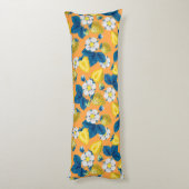 オレンジ色の黄色いイチゴ ボディピロー (裏面 (縦))