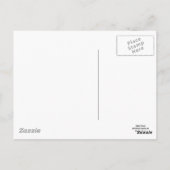 オレンジ色の黄色い花写真用はがき ポストカード (裏面)