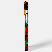 オレンジ色の黄色い赤い花 Case-Mate iPhoneケース (裏面 / 左)