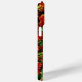 オレンジ色の黄色い赤い花 Case-Mate iPhoneケース (裏面 / 右)