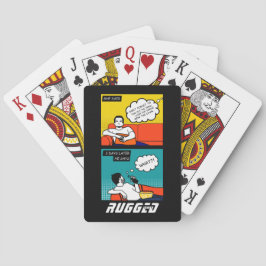 オレンジ色の黄色のブルーハニードゴツゴツゴツしたギーク漫画 トランプ