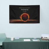 オレンジ色の黒いバスケットボールウィークエンドパーティー – チャンピオンb 横断幕 (トレードショー)