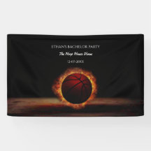 オレンジ色の黒いバスケットボールウィークエンドパーティー – チャンピオンb