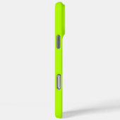 オレンジ色の3D黒モダン名 | ネオンおもしろいライム Case-Mate iPhoneケース (裏面 / 右)