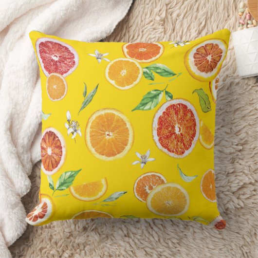 オレンジ色の#pattern #trendy #style クッション (ブランケット)