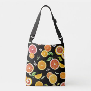 オレンジ色の#pattern #trendy #style クロスボディバッグ
