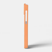 オレンジ色のIphoneケース/カスタマイズ可能 Case-Mate iPhoneケース (裏面 / 左)