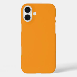 オレンジ色のiPhone/iPadケース iPhone 16 Plusケース