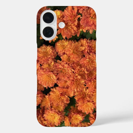 オレンジ色のMums iPhone 16ケース Case-Mate iPhoneケース (裏面)