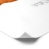 オレンジ色のSodawitch Canvas Print ポスター (角)