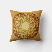 オレンジ色グラディエント属 クッション (裏面)