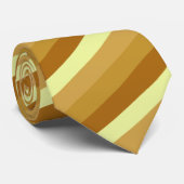 オレンジ色グラデーション ネクタイ (ロール)