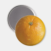 オレンジ色マグネット01 マグネット (正面/裏面)