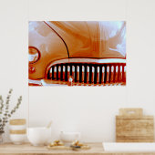 オレンジ色リード線 ポスター (キッチン)