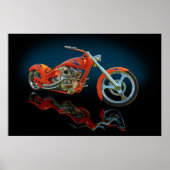 オレンジ色 ポスター (正面)