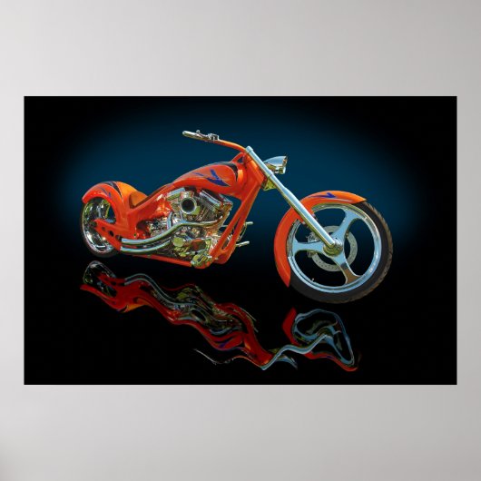 オレンジ色 ポスター (正面)