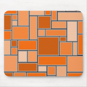 オレンジ色 マウスパッド