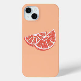 オレンジ色 iPhone 15 MINIケース