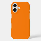 オレンジ色 Case-Mate iPhoneケース (裏面)
