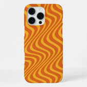 オレンジ色 iPhoneケース (裏面)