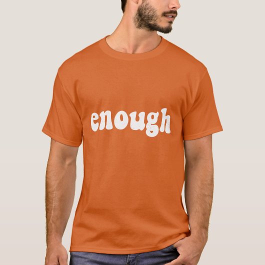 オレンジ色 Tシャツ (正面)