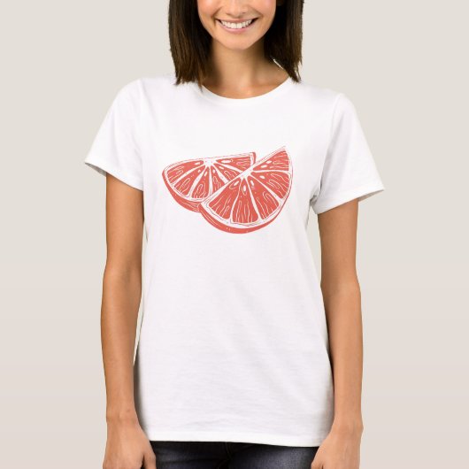 オレンジ色 Tシャツ (正面)