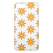 オレンジ花のiPhone 7の箱 Case-Mate iPhoneケース (裏面)