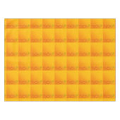 オレンジ花 テーブルクロス (正面(横))