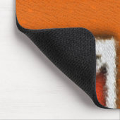 オレンジ英国国旗 マウスパッド (コーナー)