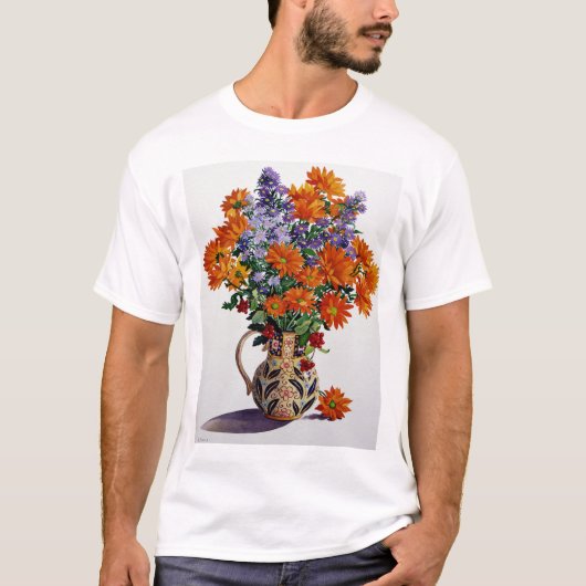 オレンジ菊 Tシャツ (正面)