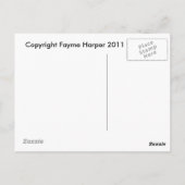 オレンジ菌 ポストカード (裏面)