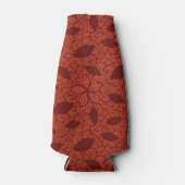 オレンジ葉に赤い模様 ボトルクーラー (正面)