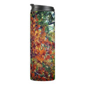 オレンジ葉色 タンブラー (回転右)