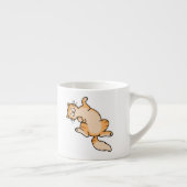 オレンジ虎猫猫 エスプレッソカップ (右)