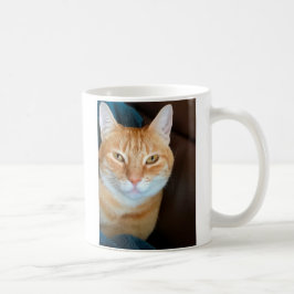 オレンジ虎猫猫 コーヒーマグカップ