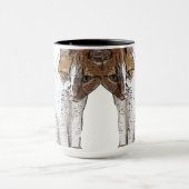 オレンジ虎猫猫 マグカップ (中央)